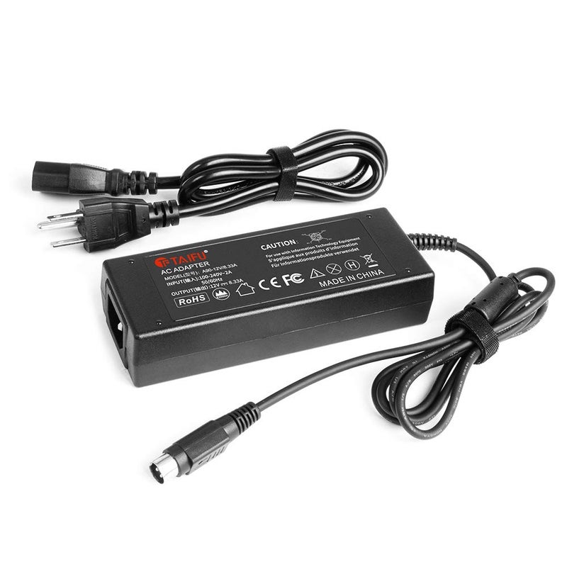 TAIFU 4-Pin 12V 8.33A - 9A Power Adapter for Synology Disk Station 4-Bay DS410 DS410j DS411 DS411J DS412 DS412 + DS416 DS418 DS918+ DS923+ DiskStation Network Storage NAS Server 12V DC Power Supply - Image 3